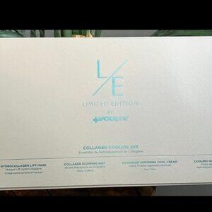 VOUPRE COLLAGEN COOLING SET-LIFT MASK+PLUMPING MIST+COOL CREAM+COOLING GLOBE-NEW